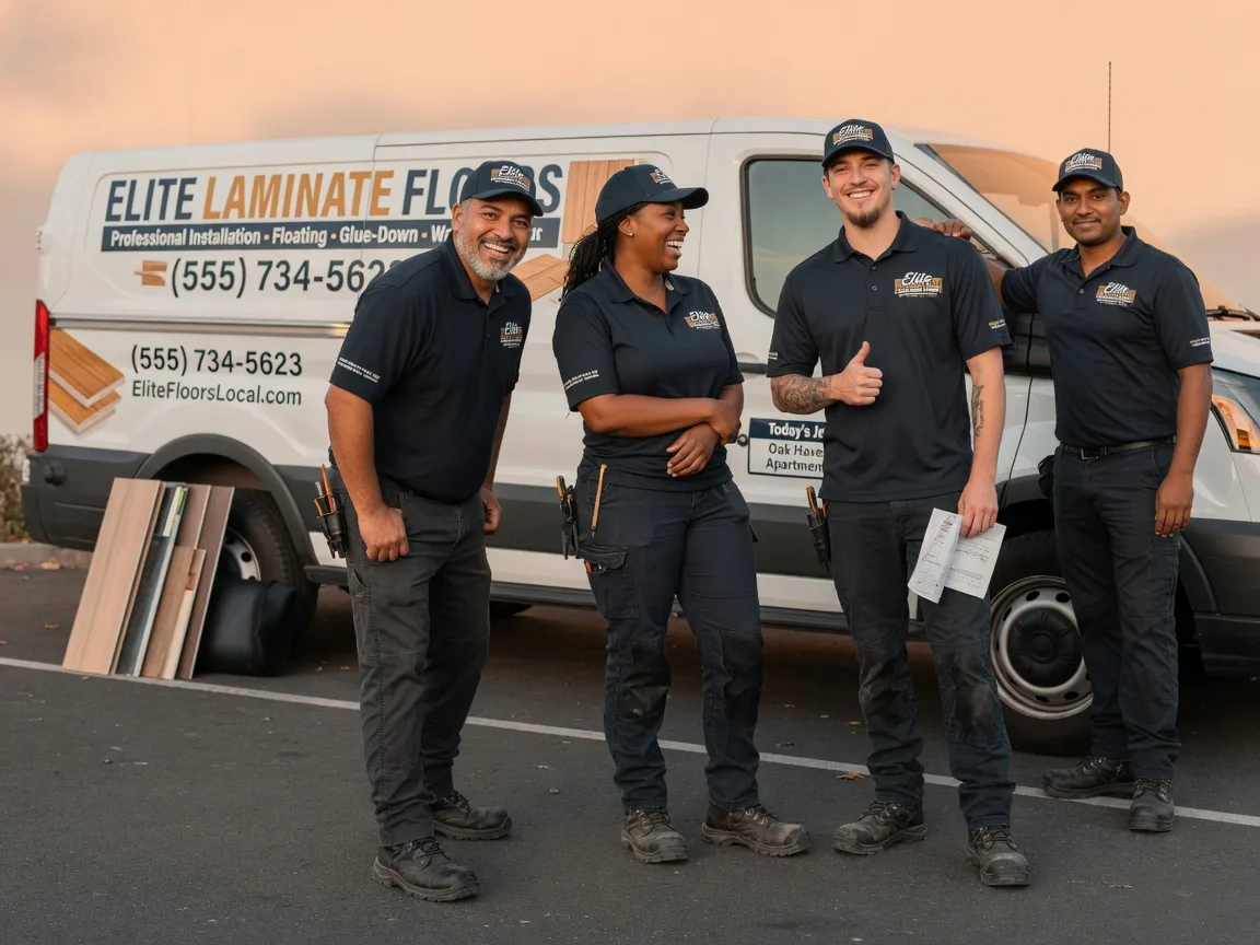 Laminate flooring installation company in Gillespie, IL